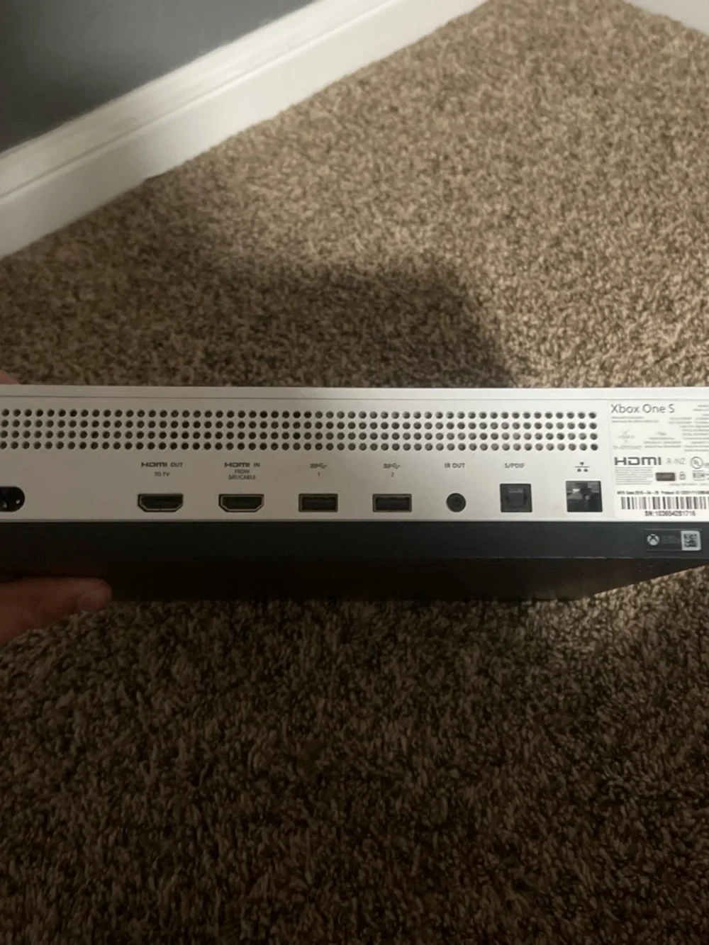 One S White Console - Slim Gaming System